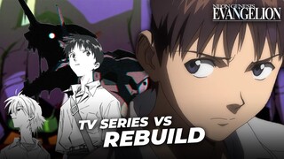 SỰ PHÁT TRIỂN CỦA EVANGELION: Rebuild vs TV Series