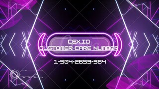 CEX Helpline PHONE Number `🙌($1-504-2659-384$)😉` CEX Support NUMBER