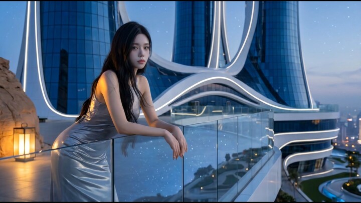 a polished, sophisticated visual style