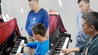Seorang pria berlatih piano dengan putranya selama 6 tahun, namun dia melewati level 10 dan putranya