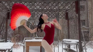 雪中舞蹈拍摄花絮