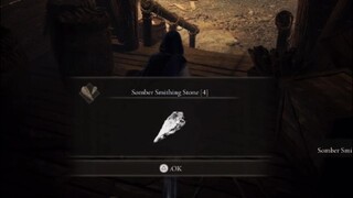 Elden Ring Smithing Stone 5 x7 and Somber Smithing Stone 4 Location Old Altus Tunnel Altus Plateau
