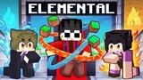 Turning my Friends ELEMENTAL in Minecraft!