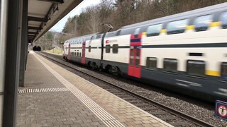 *GONE WRONG* Trains at Mellingen Heitersberg, ZBML, Top-speed = 230 km/h