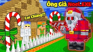 TÔ GÀ VÀ YOMOST THỬ THÁCH XÂY NHÀ AN TOÀN CHỐNG ÔNG GIÀ NOEL SANTA.EXE SIÊU ĐÁNG SỢ TRONG MINECRAFT