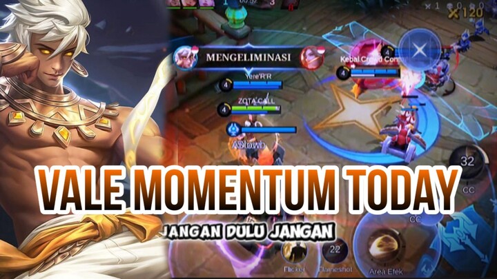 VALE MOMENTUM TODAY