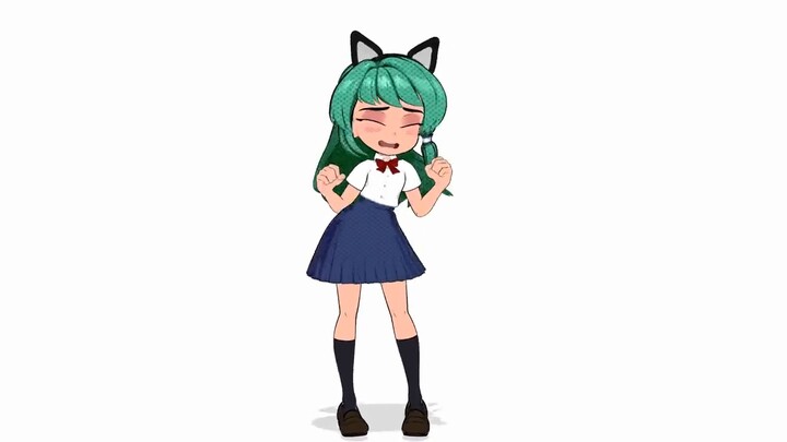 [Oriental Project] European and American style 3D Dongfeng Valley Sanae's cat cat dance sailor suit 