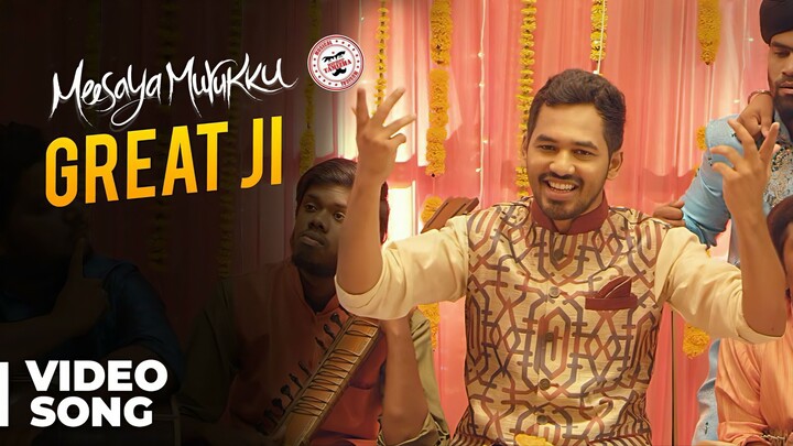 Meesaya Murukku (2017) Great Ji - Video Song Tamil 4K - Hiphop Tamizha Adhi, Aathmika, Sha Ra