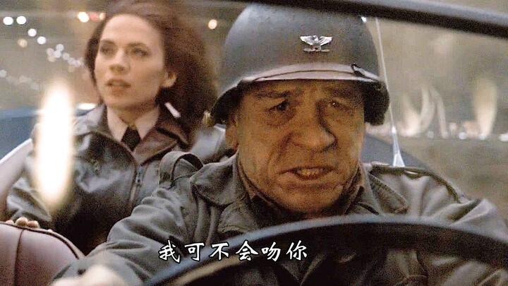 Kolonel: Jangan lihat aku, aku cuma bisa memarahi orang, aku tidak akan menciummu, Captain America.