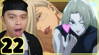 RIGHT HERE, OFFICER! | Jujutsu Kaisen Season 2 Episode 22 Reaction