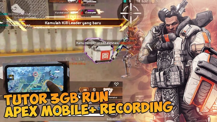 Tutorial Puas Ram 3GB Buat Apex Legends Record Gak Force Close | TopUp Di D2CGamingStore