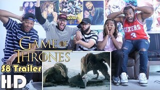 Game of Thrones Season 8 Official Trailer (HBO) REACTION/REVIEW/PREDICTIONS