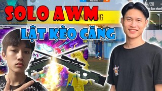 [Garena Free Fire] Solo AWM Cùng BoyK TV Người Đầu Tiên Thắng Thành Mốc Bằng Mobile |Thành Mốc