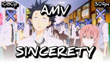 Ruka Sarashina.「AMV」- Sincerety