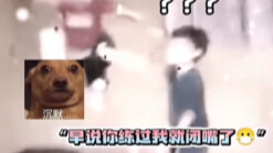 Little brother: He came up and nailed him with a huge kick!