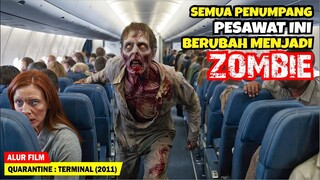 GARA-GARA TIKUS, SELURUH PENUMPANG PESAWAT BERUBAH MENJADI ZOMBIE | Alur Cerita Film QU4R4NT1N3