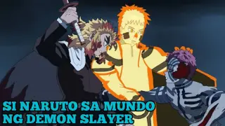 Dumating si Naruto sa Laban ni Rengoku at Akaza...