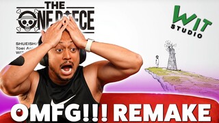 OMFG!!? WIT STUDIOS One Piece REMAKE!? Official One Piece Trailer REACTION