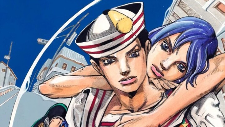 Sampul komik seri JoJo 8 jojolion Jojo Gospel (diatur)