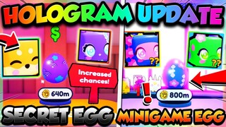 ❓SECRET EGG & 🕹️MINIGAME EGG In Pet Simulator X!! (Roblox)
