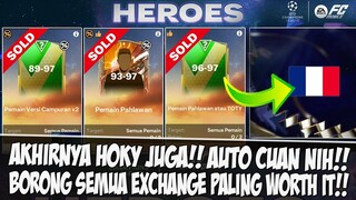 AKHIRNYA HOKY JUGA!! BORONG SEMUA EXCHANGE PALING WORHT IT DI EVENT HEROES 24 EA SPORT FC MOBILE