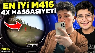 EN İYİ M416 4x HASSASİYETİ!!! | PUBG MOBİLE