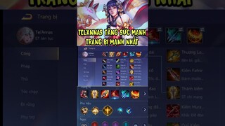 Trang bị Tel'Annas mạnh nhất khi tăng sức mạnh #shorts