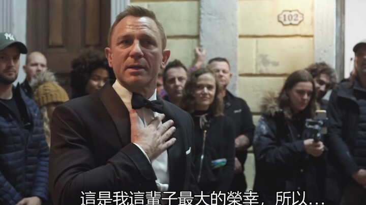 Phát biểu cảm động của Daniel Craig trên phim trường “007: Không thời gian để chết” khi đóng máy! Đâ