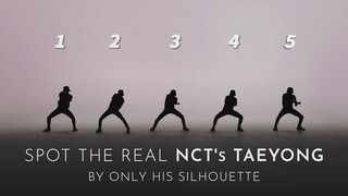 [终于公开啦，看看谁是勇哥] 超清（中英CC字幕）5位剪影舞者中谁是NCT的泰容？ 剪影舞者：NCT泰容  cr. hello82