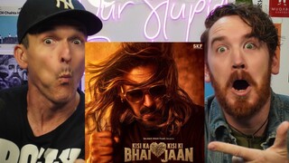 KISI KA BHAI KISI KI JAAN - TRAILER REACTION! | Salman Khan, Venkatesh D, Pooja Hegde