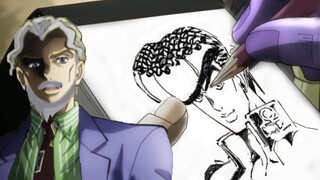 Yoshikage Kira, yang meninggal karena kesepian karena dia menggambar orang yang salah untuk bintang 