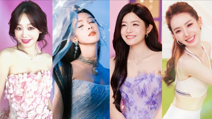 Tổng hợp thử thách chuyển cảnh “tự tay tạo hiệu ứng phấn màu” của các nữ minh tinh, ai cũng đẹp quá 