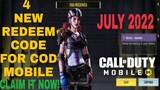 *July 2022* Call Of Duty Mobile New Redeem Code | Cod Mobile Redeem Code Garena