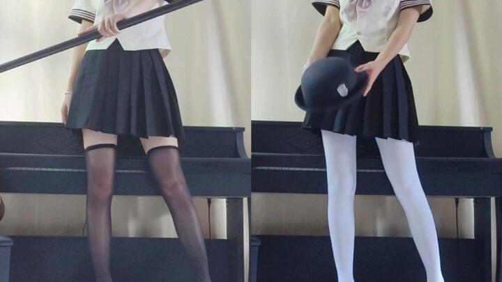 Part 9: The Same Little Dress with Different Socks = A Whole New Vibe