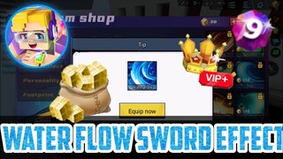 Power of Water Flow Sword Effect in Bedwars! 😅😍⚔️ [BlockmanGo:BlockyMods]