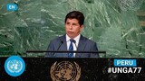 🇵🇪 Peru - President Addresses United Nations General Debate, 77th Session (English) | #UNGA