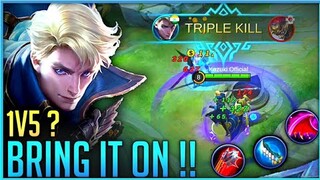 Learn the art of killing | Revamped Alucard lifesteal king is back | Mobile Legends Bang Bang |-