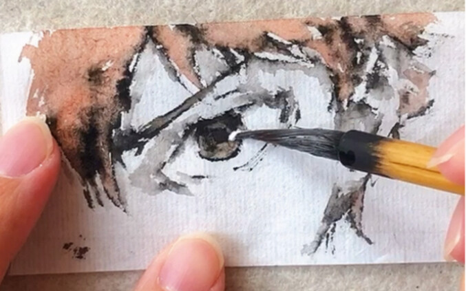 Ink Animation｜Let’s draw with my brush
