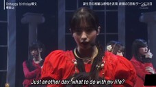 SAKURAZAKA46 UNHAPPY BIRTHDAY live