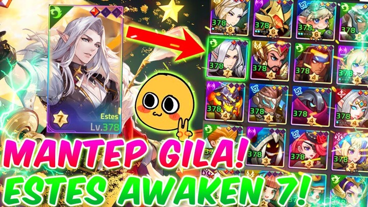 MANTEP GILA! FUSION BANYAK BANGET SAMPE ESTES AWAKEN KE 7 MOBILE LEGENDS ADVENTURE INDONESIA