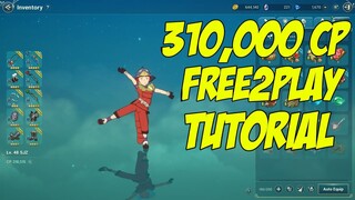 310,000 CP 100% F2P TUTORIAL (Ni No Kuni Cross Worlds)