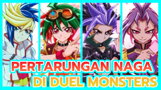 Pertarungan Empat Naga Jadi Satu | Duel MonstersARCV