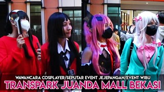 BANYAK WANGY WANGY DI EVENT!!! Keseruan Acara Wibu Di Bekasi (Wawancara Cosplayer Transpark Juanda)