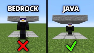 java vs bedrock