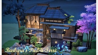 [原神 尘歌壶] - Barbara's Pied-a-Terre I Teapot House Design