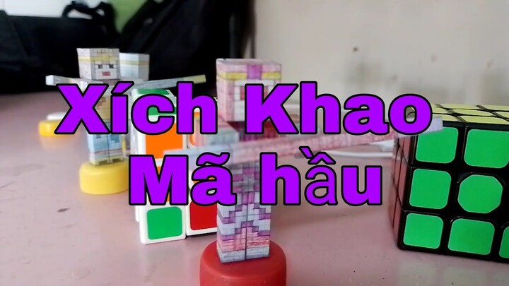 Làm mô hình Xích Khao Mã Hầu