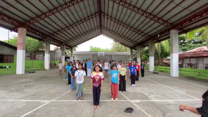 grade 11 batch 2024-2025 dance practice