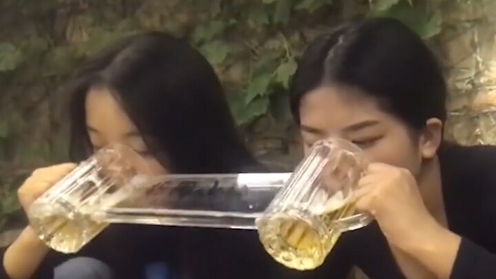 "Drink, drink shit!"