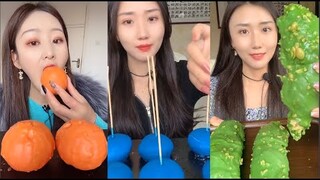 [ASMR] THÁNH ĂN ĐÁ| Ăn Đá lạnh, chocola đông lạnh đa màu sắc| Ice Eating MUKBANG SATİSFYİNG#190