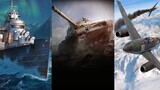 [Trò chơi][World of Warships]Đoạn cắt hỗn hợp của Warships và Tanks